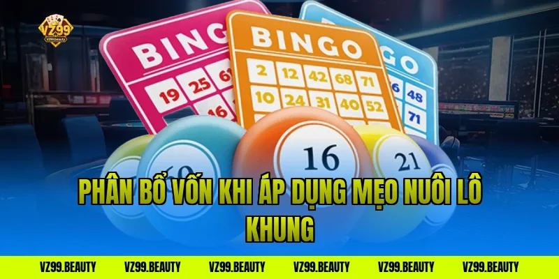 Phân bổ vốn khi áp dụng mẹo nuôi lô khung