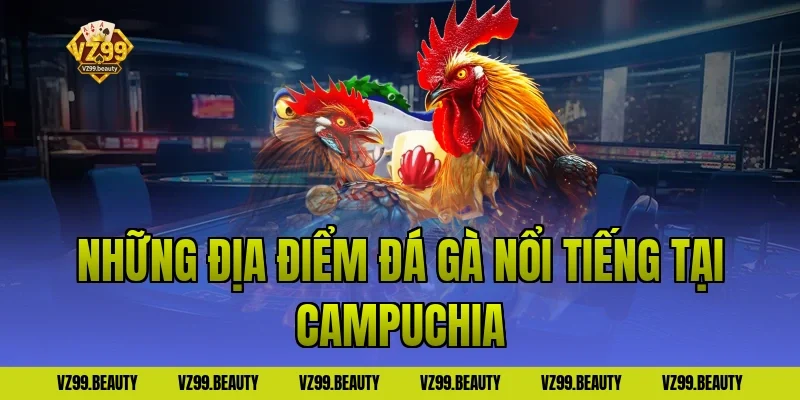 Những Địa Điểm Đá Gà Nổi Tiếng Tại Campuchia